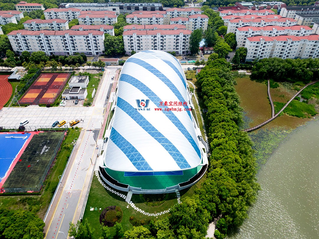 上海工程技術大學松江校區(qū)風雨操場ETFE膜結構項目